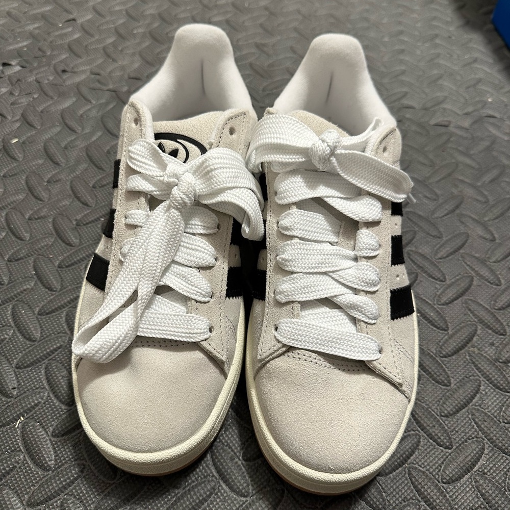 Adidas White and Black Sneakers